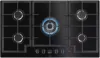 AEG HKB95450NB 8000 FlameLight 90cm Gas Hob Black_Front View