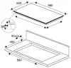Bertazzoni P603I30NV Modern Series 60cm 3 Zones Induction Hob in Black