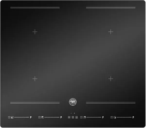 Bertazzoni P604I2M28NVS Modern Series 60cm 4 Zones inc 2 Multi Zones Induction Hob in Black