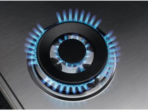 AEG HGX95320SM 3000 Slim Line Gas Hob Stainless Steel_Wok Burner Detail