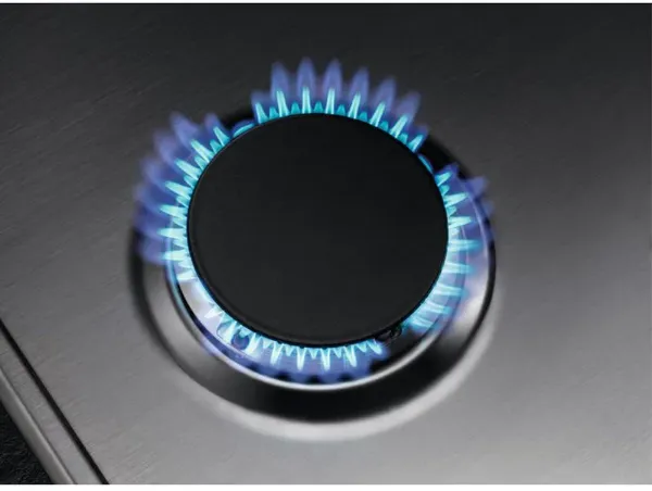 AEG HGX75400SM 3000 Slim Line Gas Hob Stainless Steel_Burner Detail