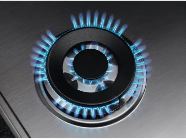 AEG HGX75400SM 3000 Slim Line Gas Hob Stainless Steel_Wok Burner Detail