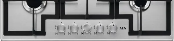 AEG HGB75400SM 3000 Slim Line Gas Hob Stainless Steel_Control Knob Detail