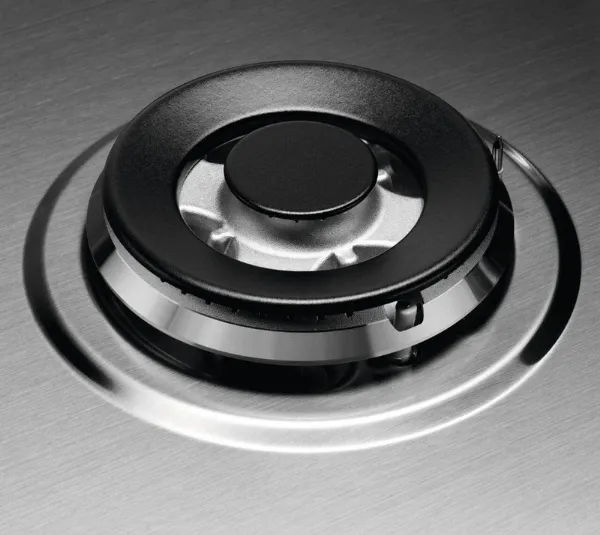 AEG HGB75400SM 3000 Slim Line Gas Hob Stainless Steel_Wok Burner Detail