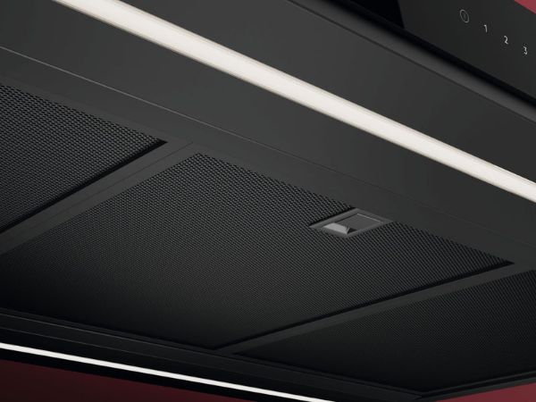 AEG GI87D91CB 8000 AuroraTech Island Cooker Hood Black_AuroraTech Lighting Detail