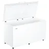 Haier HCE519EK Chest Freezer - White - 508L_open