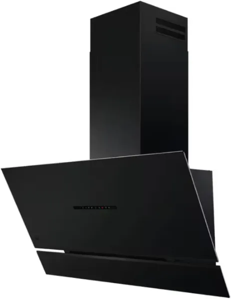 AEG NDV9791AT 9000 AutoSense Chimney Cooker Hood Matt Black_Angled View