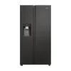 Haier HSW79F18DIPT SBS 90 Series 7 American Fridge Freezer - Slate Black - 601L_main