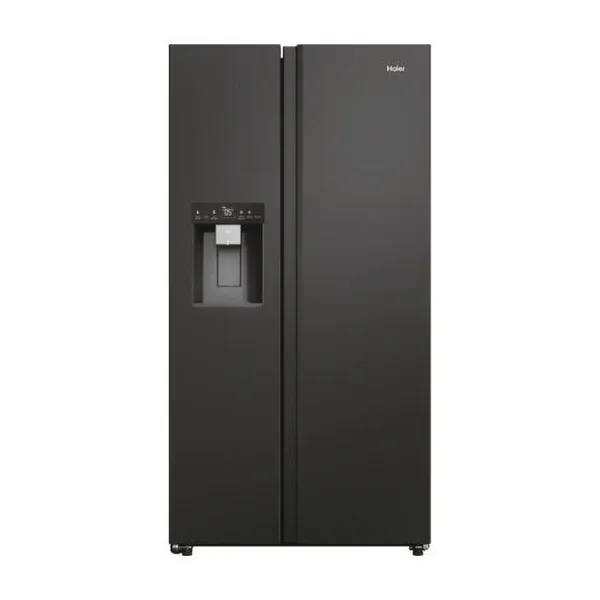 Haier HSW79F18DIPT SBS 90 Series 7 American Fridge Freezer - Slate Black - 601L_main