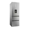 Haier HTW5618DWMG 2D 60 Series 5 Fridge Freezer - Inox - 357L_side