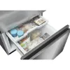Haier HTW5618DWMG 2D 60 Series 5 Fridge Freezer - Inox - 357L_freezer
