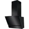 AEG NDV8761CB 8000 AuroraTech Wall Mounted Cooker Hood Black_Angled View