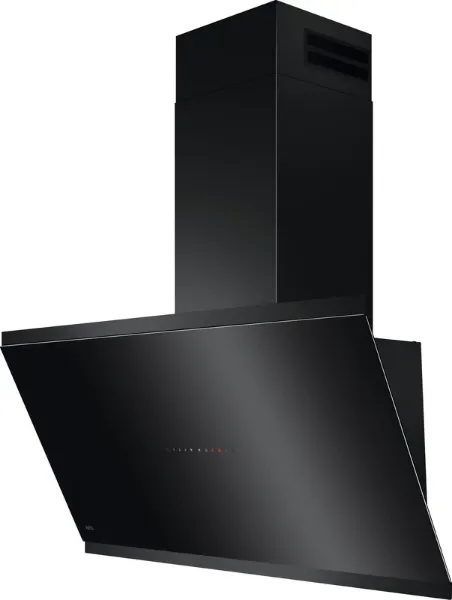 AEG GV77D91SB 7000 SilenceTech Wall Mounted Cooker Hood Black_Front View