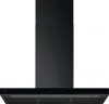 AEG GB87D91CB 8000 AuroraTech Wall Mounted Cooker Hood Black_Front View
