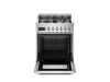 Bertazzoni PRO64L1EXT2 Professional 60cm Single Dual Fuel Cooker in Stainless Steel