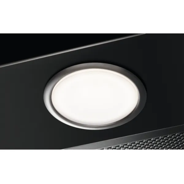 AEG DBX3951R 5000 ExtractionTech Wall Mounted Cooker Hood Matt Black_LED Lighting Detail