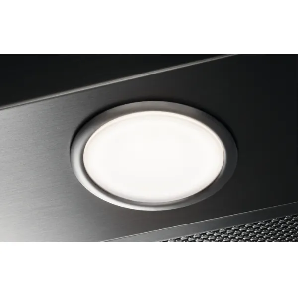 AEG DBX3650M 5000 ExtractionTech Wall Mounted Cooker Hood Stainless Steel_LED Lighting Detail