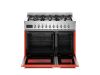 Bertazzoni PRO96L2EART2 Professional 90cm Double Dual Fuel Range Cooker in Orange