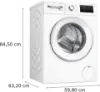 Bosch WAN28254GB 8kg 1400 Spin Washing Machine - White