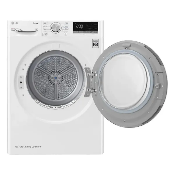 LG FDV709W 9kg Heat Pump Tumble Dryer - White