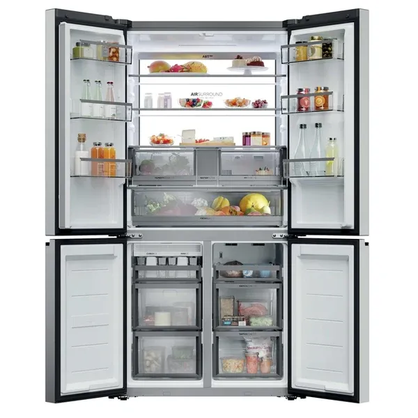 Haier HCW79F19EHSB Cube 90 Series 7 Fridge Freezer - Stainless Steel Inox - 679L_interior