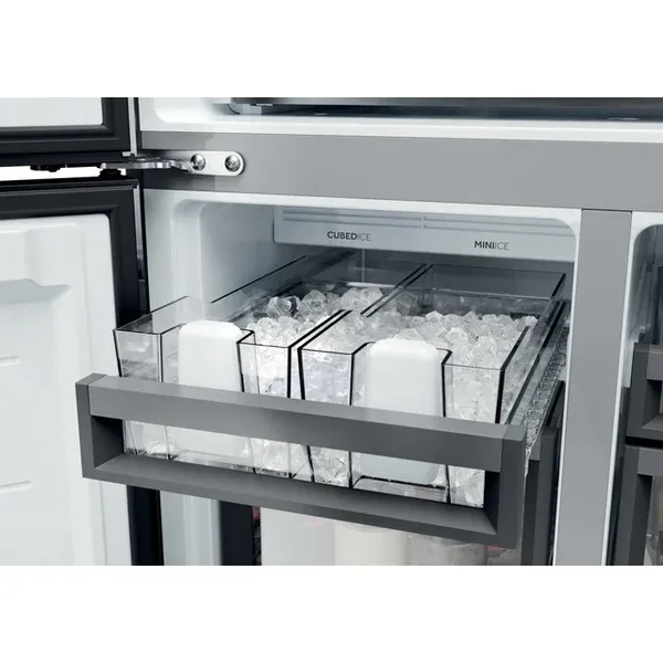 Haier HCW79F19EHSB Cube 90 Series 7 Fridge Freezer - Stainless Steel Inox - 679L_ice