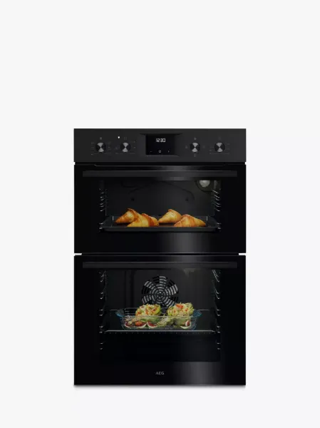 AEG OU5NP20B 66L Double Built In Oven - Black