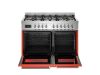 Bertazzoni PRO106L2EART2 Professional 100cm Double Dual Fuel Range Cooker in Orange