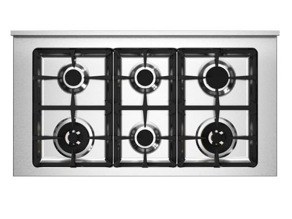 Bertazzoni PRO116L3EGIT2 Professional 110cm Triple Dual Fuel Range Cooker in Yellow