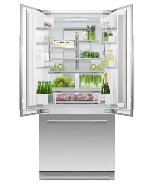 Fisher & Paykel RS80AU3 Integrated French Door Fridge Freezer with Ice Maker