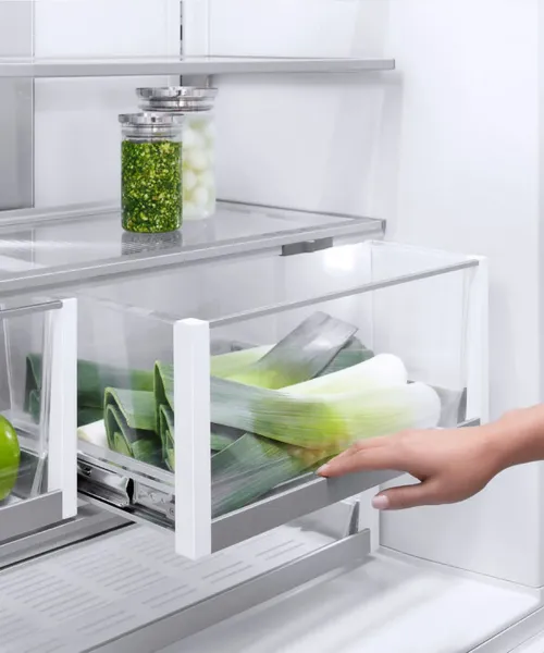 Fisher & Paykel RS90A3 Integrated Fridge Freezer French Door - 900mm