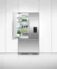 Fisher & Paykel RS90AU3 Integrated French Door Fridge Freezer with Ice Maker - 900mm