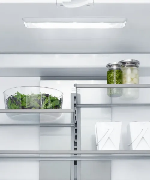 Fisher & Paykel RS90AU3 Integrated French Door Fridge Freezer with Ice Maker - 900mm