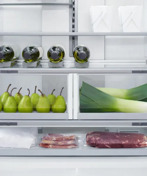 Fisher & Paykel RS90AU3 Integrated French Door Fridge Freezer with Ice Maker - 900mm