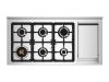 Bertazzoni PRO126G2EBIT2 Professional 120cm Dual Fuel Range Cooker in White