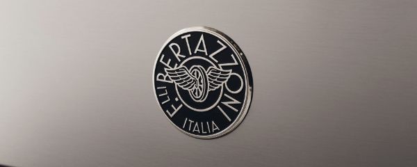 Bertazzoni PRO126G2EART2 Professional 120cm Dual Fuel Range Cooker in Orange
