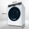 Haier HD90-A3Q979U1 X11 (Heat Pump) Tumble Dryer - White - 9KG_dimensions