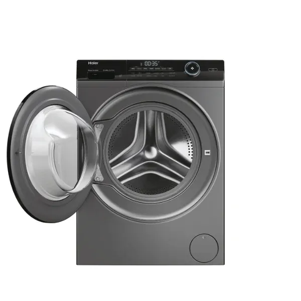 Haier HWD90B14959S8NUK I-Pro Series 5 Washer Dryer - Anthracite - 9/6KG_open