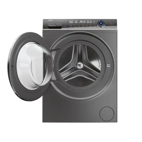 Haier HW110B14979SEUUK I-Pro Series 7 Plus Washing Machine - Graphite - 11KG _open