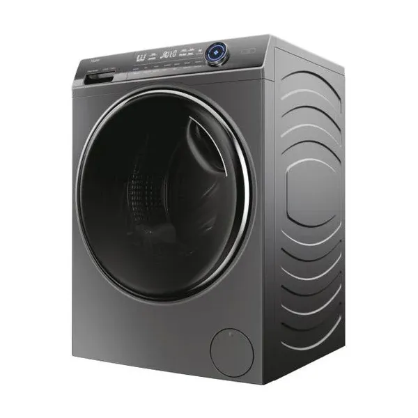 Haier HW110B14979SEUUK I-Pro Series 7 Plus Washing Machine - Graphite - 11KG _side