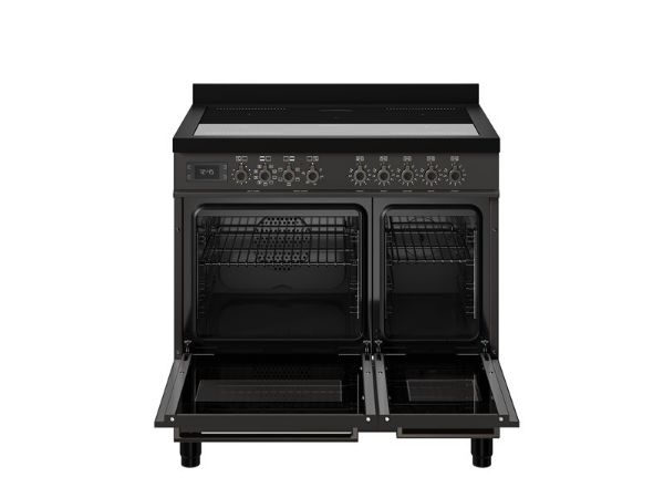 Bertazzoni PRO95I2ENET2 Professional 90cm Induction Range Cooker in Black