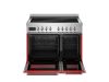 Bertazzoni PRO95I2EROT2 Professional 90cm Induction Range Cooker in Red