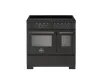 Bertazzoni PRO95I2ECAT2 Professional 90cm Induction Range Cooker in Carbon