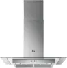 AEG DTB3652M 5000 ExtractionTech Wall Mounted Cooker Hood Stainless Steel & Glass_Front View