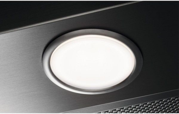 AEG DTB3954M 5000 ExtractionTech Wall Mounted Cooker Hood Stainless Steel & Glass_LED Lighting Detail