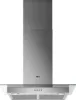 AEG DTB3654M 6000 ExtractionTech Wall Mounted Cooker Hood Stainless Steel & Glass_Front View