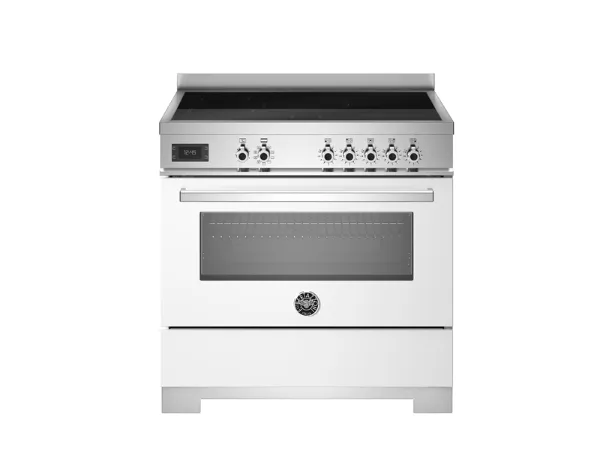 Bertazzoni PRO95I1EBIT2 Professional 90cm Single Induction Range Cooker in White