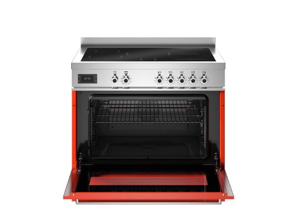 Bertazzoni PRO95I1EART2 Professional 90cm Single Induction Range Cooker in Orange