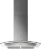AEG DTX3840M 5000 LEDLights Wall Mounted Cooker Hood Stainless Steel & Glass_Front View