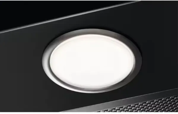 AEG DTX3840B 3000 LEDLights Wall Mounted Cooker Hood Black Glass_LED Lighting Detail